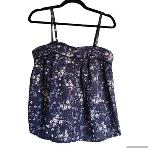 Old Navy Floral Camisole in Navy and Pink